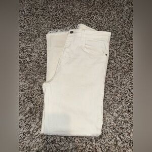 Zara Women's Ivory Jeans